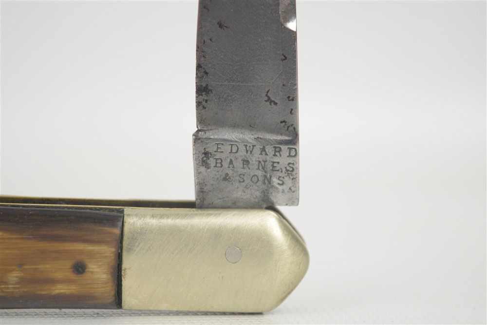 Antique Mid 19th Century Edward Barnes & Sons 9.25″ Needlepoint Folding