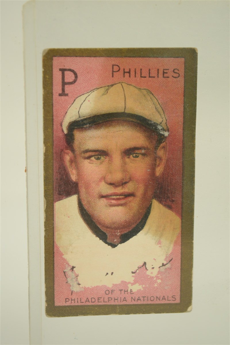 Antique 1911 Tobacco Philadelphia Phillies Baseball Cigarette Card John