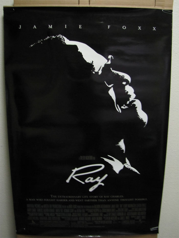 Original Film Poster RAY 2004 Jamie Foxx 27 x 39.5 D/S