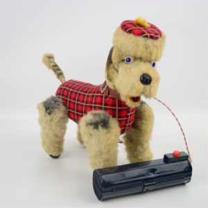 battery operated plush dog