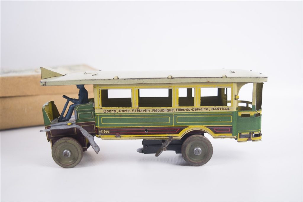 Jouet Mécanique Avion CHARLES ROSSIGNOL N°CR5 - Tôle Années 30 - Rare - 49x42 Cm