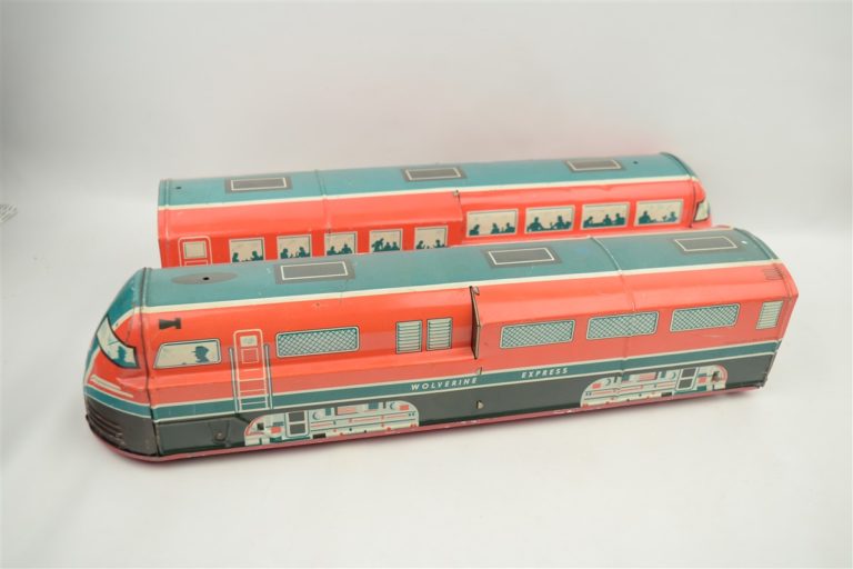 Vintage Large Scale Wolverine Tin Litho Express Floor