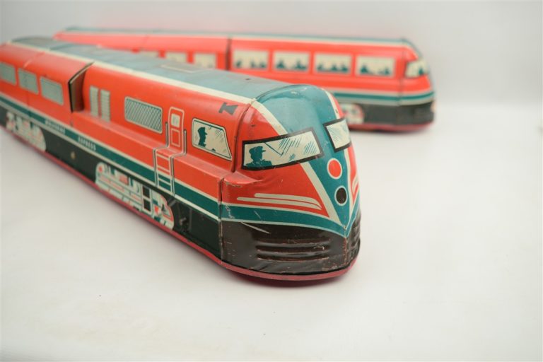 Vintage Large Scale Wolverine Tin Litho Express Floor